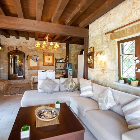 Eco Stone With Private Pool And Jacuzzi فيلة Kalandra