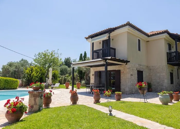 Βίλα Eco Stone With Private Pool And Jacuzzi