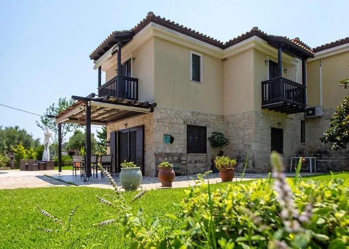 Βίλα Eco Stone With Private Pool And Jacuzzi *