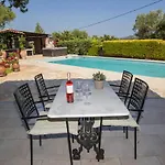 Villa Eco Stone With Private Pool And Jacuzzi Kalandra