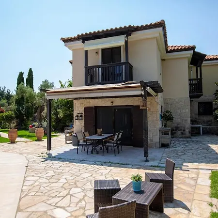 Villa Eco Stone With Private Pool And Jacuzzi Kalandra