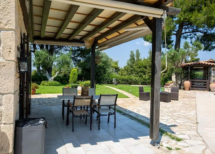 Βίλα Eco Stone With Private Pool And Jacuzzi *